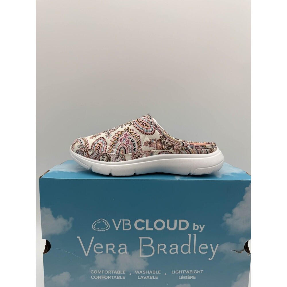 Vera Bradley VB Cloud 2-Mile Mule Women’s Size 6 Sand Paisley Clogs (#2)